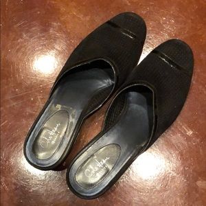 Cole Haan Leather Mules - EUC
